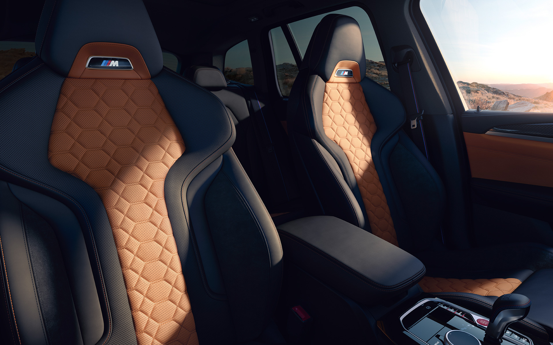BMW X3 M Competition F97 LCI Facelift 2021 Interior M Sport seats