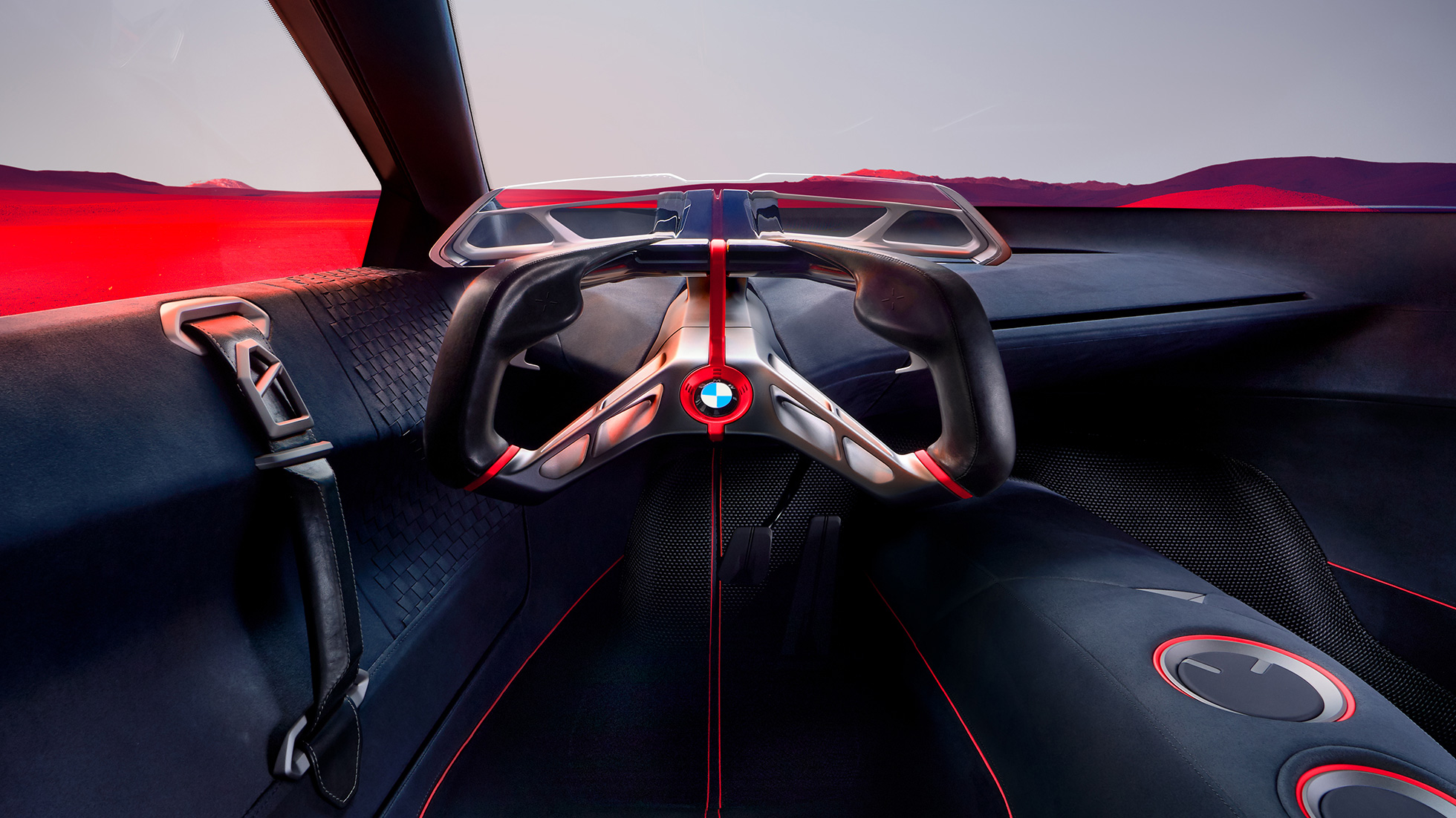 BMW Vision M NEXT, interior, design, cockpit, Boost Pod