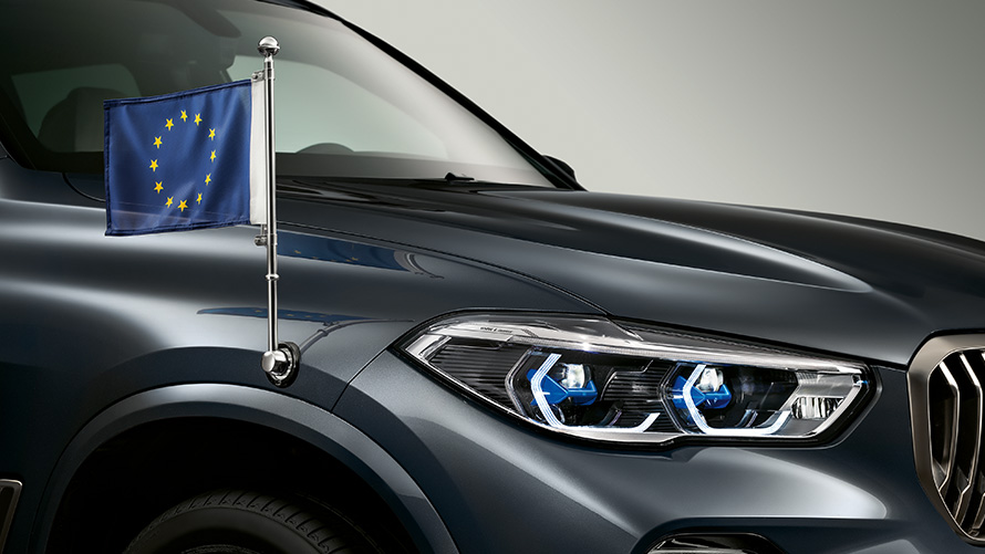 BMW Protection Vehicles Additional Equipment exterior flag of country 