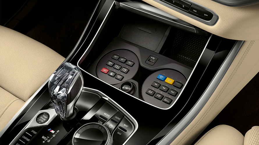 BMW Protection Vehicles Additional Equipment interior centre console  