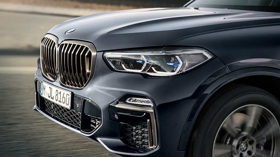 BMW Protection Vehicles features BMW Details double kidney grille